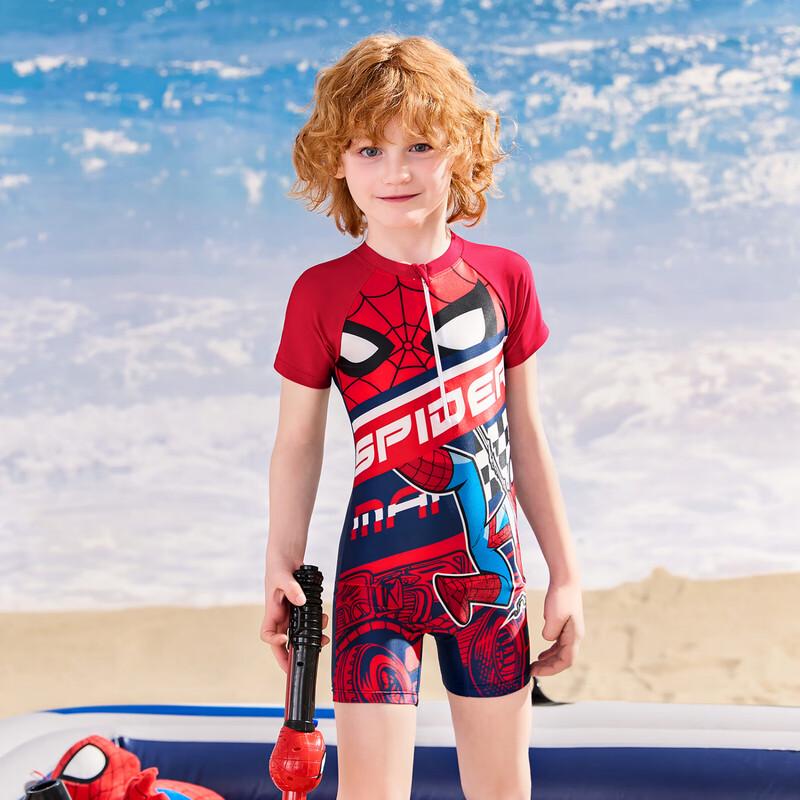 Disney Spider-Man Boys' One-Piece Swimsuit
