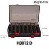 Double Lure Box Fishing Storage Box Portable Bait Fake Bait Accessory Box Mino Pencil Lure Bait Plastic Box