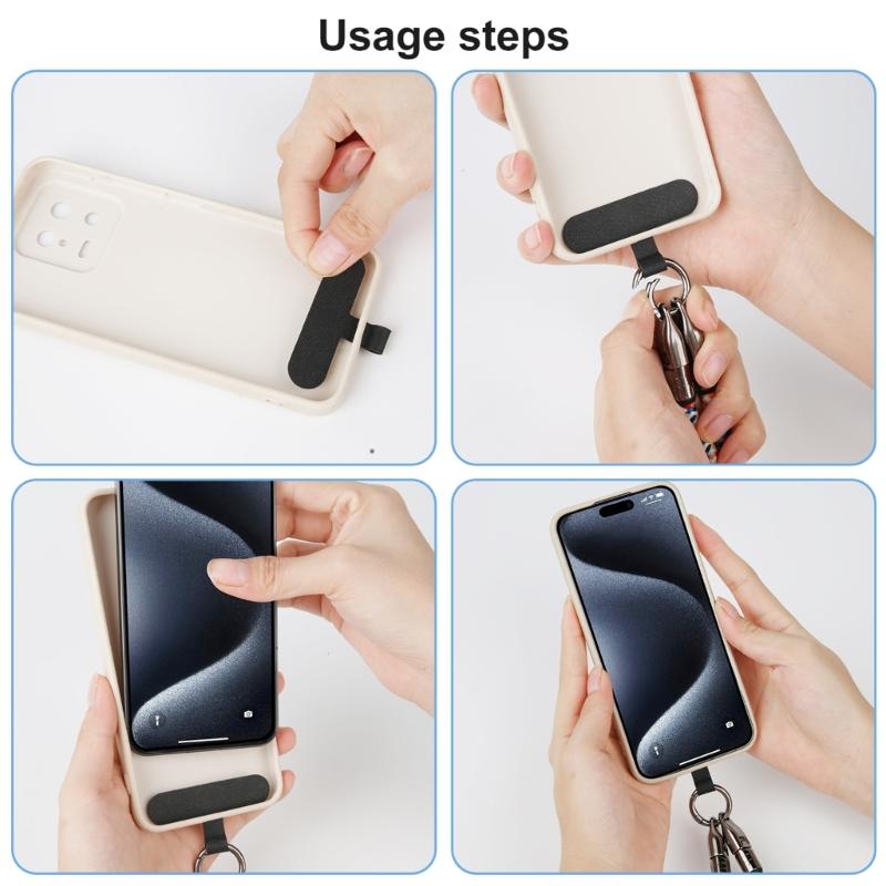 Portable Mobile Phone Lanyard PD240W Charging Cable, 2 in 1 USB Type C Data Cord Quick Charging Cable for Travel