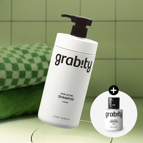 Grabity Hair Lifting Shampoo Strong 475ml (Single/Gift Offer)