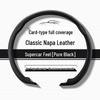 Compatible Steering Wheel Cover for VW: Lavida, Sagitar, Bora, Polo, Tayron, Passat, Tharu, Magotan, T-Roc, CC