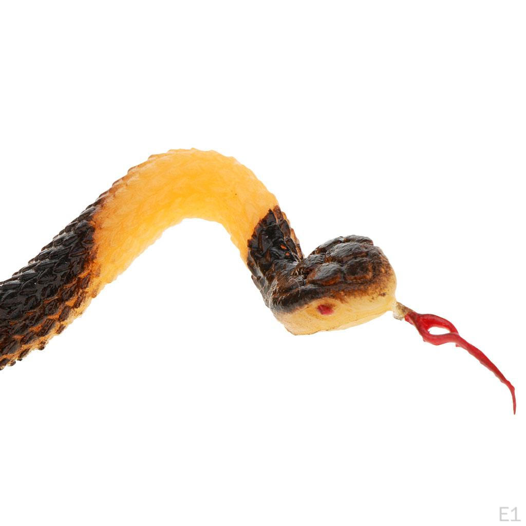 Rubber Snake Scary Terrifying toy children kids Boy Halloween Gift