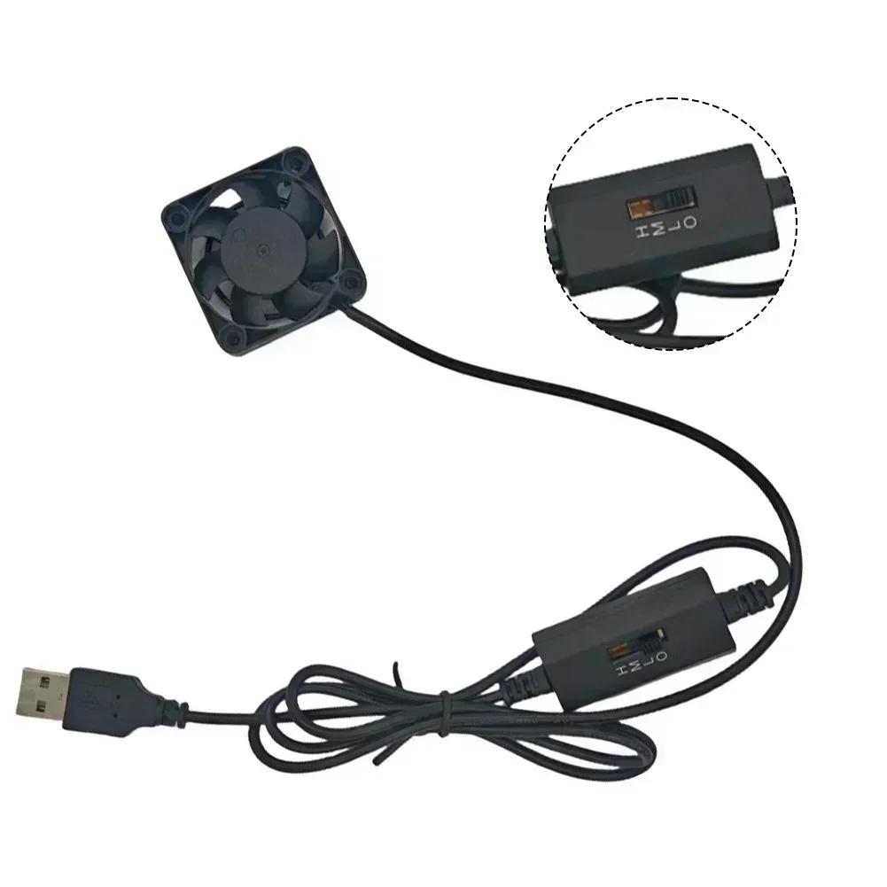 Mini 40mm USB Cooling Fan With 3 Adjustable Speeds For Laptops And Other Devices Mini Cooling Fan With Adjustable Wind Speed