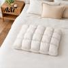 Ventilated Sleep Pillow Puff Cooling Pillow, Soft Breathable Quilted Sleeping Machine Comfortable Head Cushion Washable, Fluffy Cloud-like for