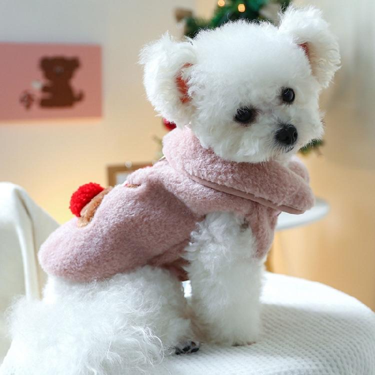 Small Dogs Vest Sweater Christmas Cat Costume Medium Dogs Party Photo Clothing