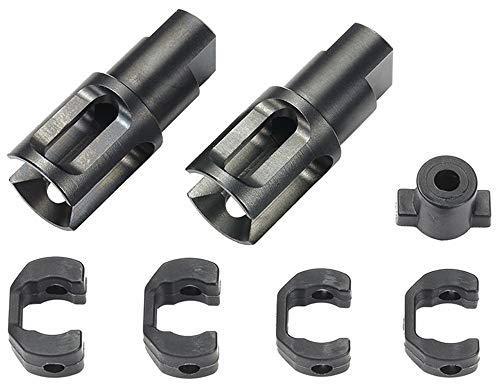 Steel Front Direct Cups - TRF420 (2pcs) / Tamiya /