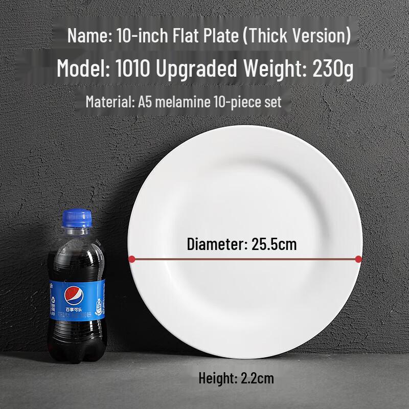Commercial Melamine Round Plates