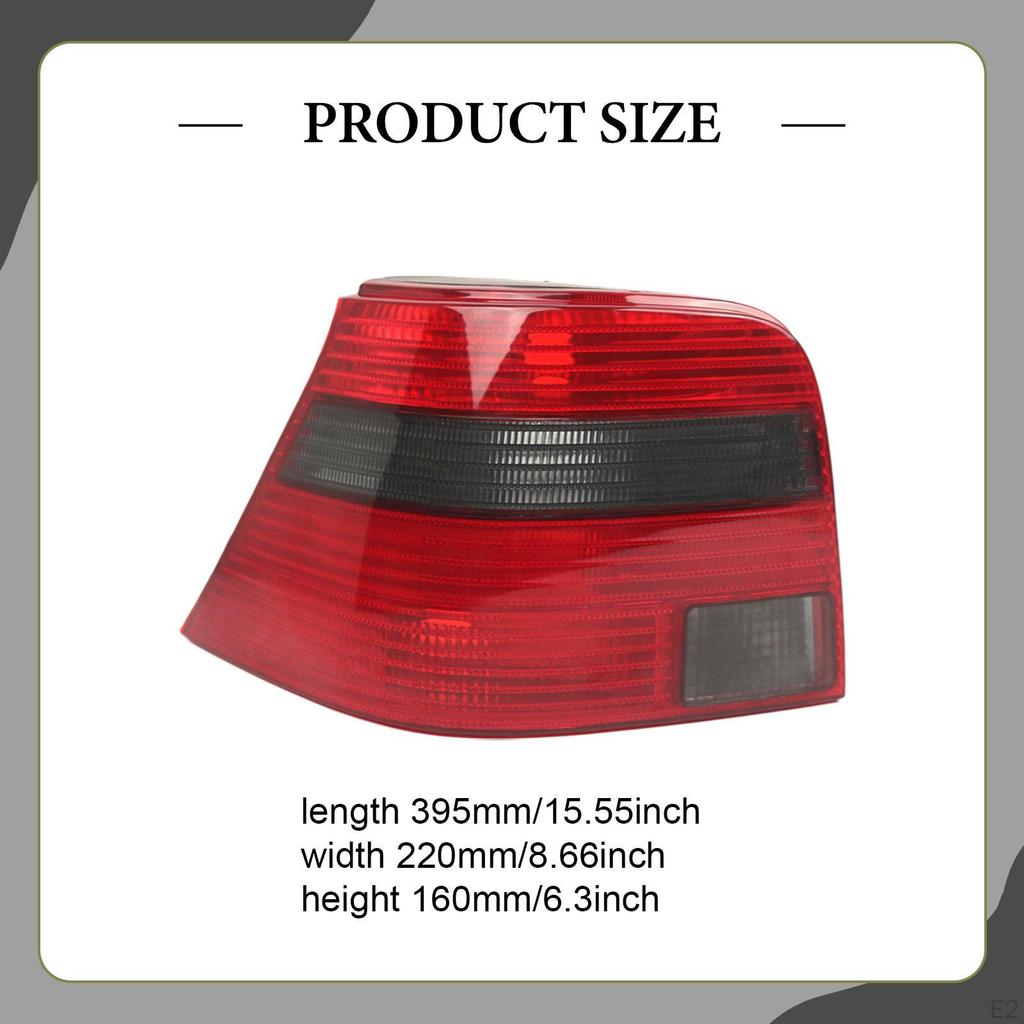 Professionelle Heckleuchten-Baugruppe für Golf MK4 Schrägheck