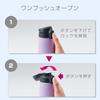 [WEB Exclusive] Tiger Thermos (TIGER) Water Bottle 600ml One-Touch Mug Bottle Stainless Steel Bottle Vacuum Insulated Bottle Thermal Insulation Cold I