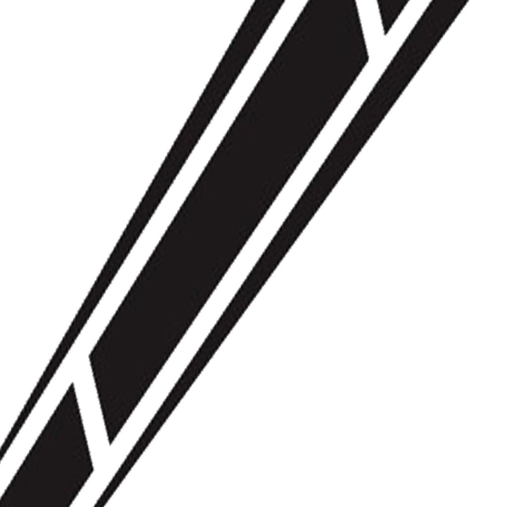 2Pcs Auto Haube Streifen Aufkleber Sportlichen Stil Auto Körper Tür Seite Motor Motorhaube Aufkleber für RV Yacht Lkw