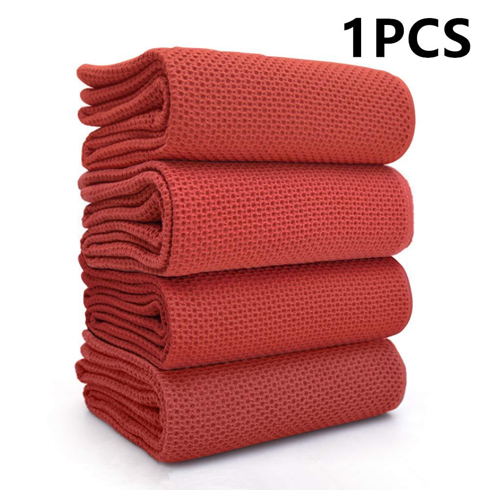 Pure Cotton Waffle Bath Towel Soft Absorbent Thick Large Size A-Class Towel Honeycomb Pattern for Home Comforter sports towel