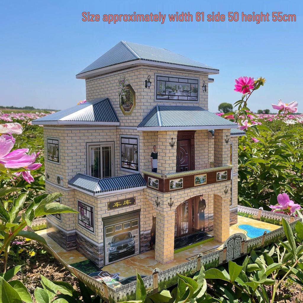 Spirit House Crafts & Supplies: Paper Houses, Figures, and Money for Anniversaries & Festivals