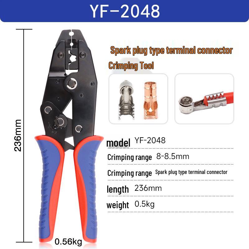 Ignition Terminal Connector Crimping Pliers YF-2048 - Automotive Spark Plug Tool