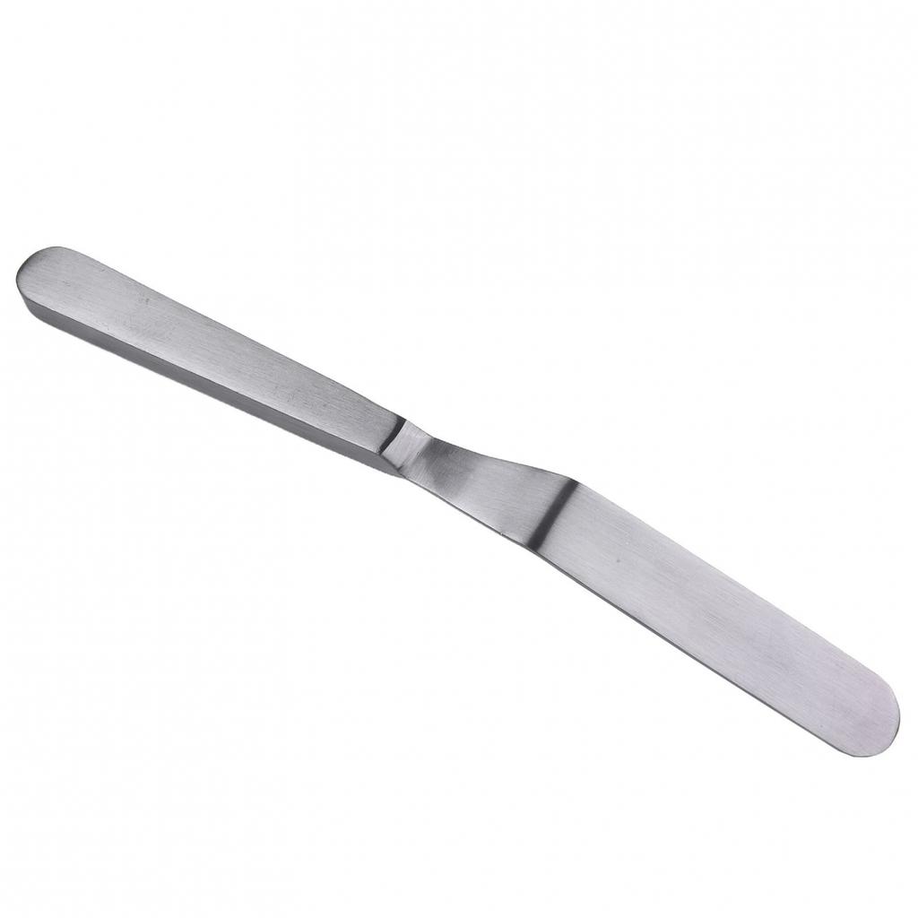 Comfortable Polished Handle Enjoyable Cake Decoration with Offset Spatula