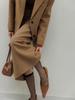 Memua Cielo Wool Midi Skirt (Camel Beige)