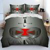 Cavalier Knight Templar Crusaders Bedding Set Duvet Cover Bed Set Quilt Cover Pillowcase Comforter King Queen Size Boys Adult