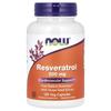 NOW Foods, Natural Resveratrol, 200 Mg, 120 Veggie Capsules