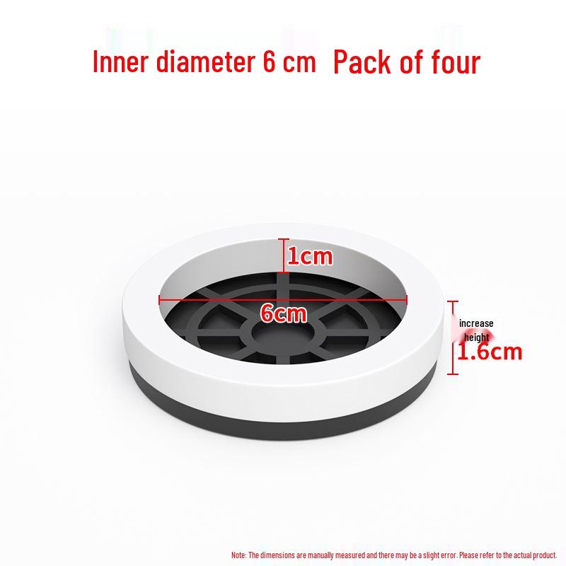 Non-Slip Furniture Heightening Pads for Table, Sofa, Coffee Table, TV Cabinet - Shockproof Leg Risers
