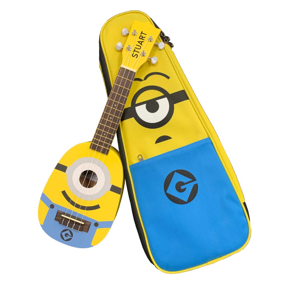 

[KIWAYA]UKULELE MINIONS MN-20 Сопрано Укулеле со специальным футляром (Укулеле Minion в форме ананаса для начинающих детей)