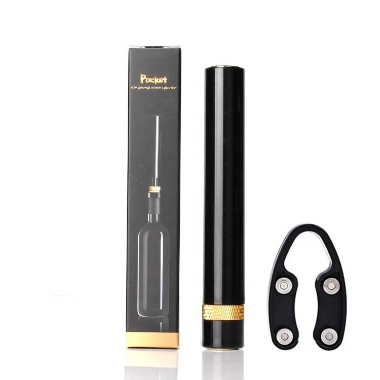 Air Pressure Bottle Opener Set Portable Corkscrew Wine Vacuum Stopper Pourer Foil Cutter Kit Kitchen Gadgets for Home1