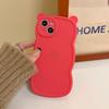 ins Autumn and Winter New Cartoon Bear Ears Case for iPhone 16 Pro Max Apple 17 Phone Case 14/15