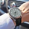 Men Wristwatch Business Watch Quartz Clock Leather Watches