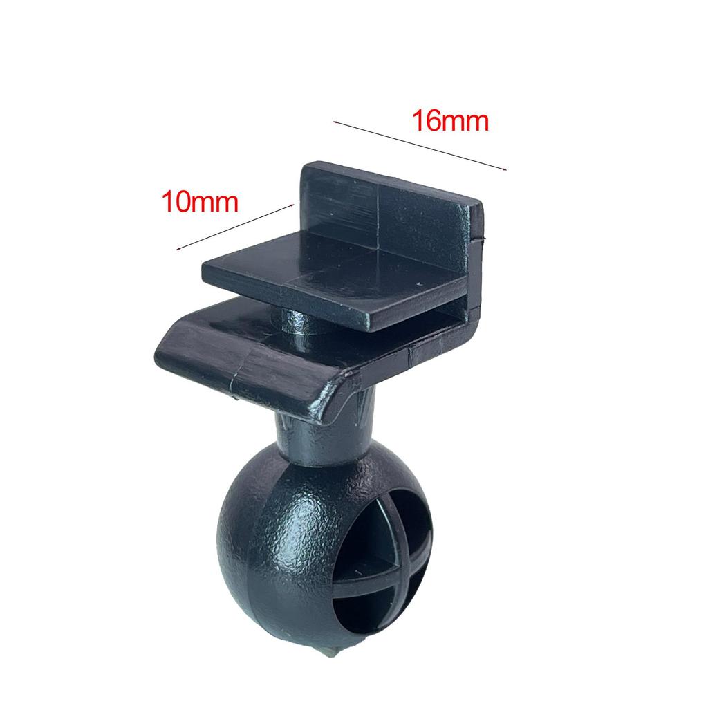 Universal 16mm Dashcam/Bicycle Mount with Suction Cup and Ball Head Adapter