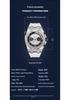 Sanda Men's Fashionable Multi-Functional Plaid Waterproof Luminous Quartz Watch