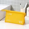 Borsa Trucco Avanzata in Gelatina Impermeabile Borsa da Toilette da Viaggio Borsa Portaoggetti Monocolore Borsa Trucco Grande Capacità RH2310