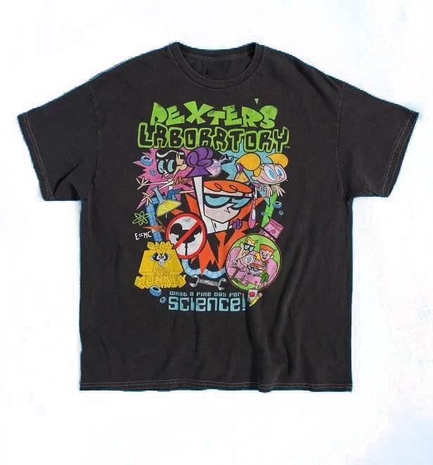 Dexter s Laboratory Cartoon Unisex Tee S-5XL Unisex T-Shirt L