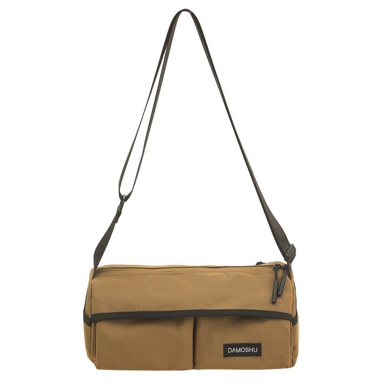 Tooling Trendy Cool Messenger Bag Women's Simple Outdoor Sports Light Pillow Bag Casual Multi-pocket Fashion Shoulder Bag