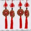1 Pcs Feng Shui Mystic Knot Chinese Lucky Coins Wall Hanging Home Decor Wealth Career Health Cures Lucky Charm Amulet