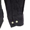HAVERSACK Pin Dot Pattern Long Sleeve Cotton Shirt M Black Men's Used