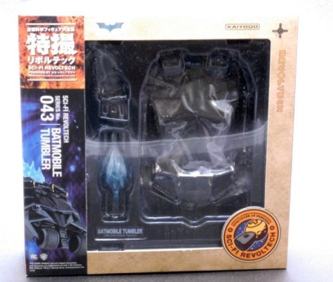 Special Effects Revoltech 043 Batman Begins The Dark Knight The Dark Knight Rises Batmobile Tumbler Painted Action Figure Non-Scale ABS&PVC
