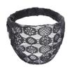Hair Hoop Lace Hairbands Hollow Wide Side Head Wrap Fashion Mesh Flower Headband  Daily