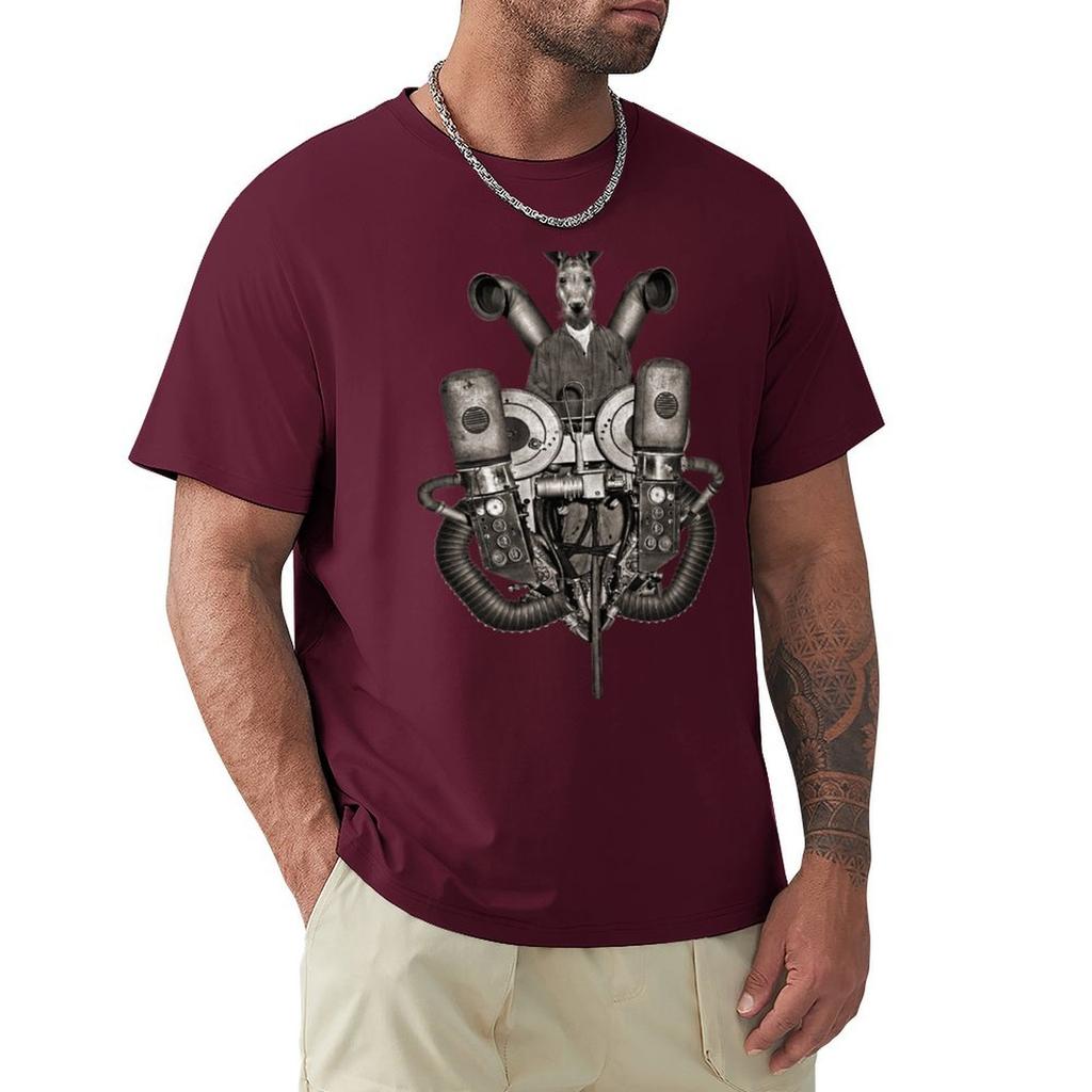 Anthropomorphic N°19 T-Shirt Cute Tops Blanks Oversized Graphic Tee Street Wear Men'S T Shirts