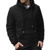 Men's Solid Color Sweatshirt Hoodie Men's Sports Large Size Casual Sweatshirt