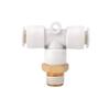SMC KB2T Series Three-Way Male Thread Pneumatic Quick Connector for 4-16mm Air Hose
