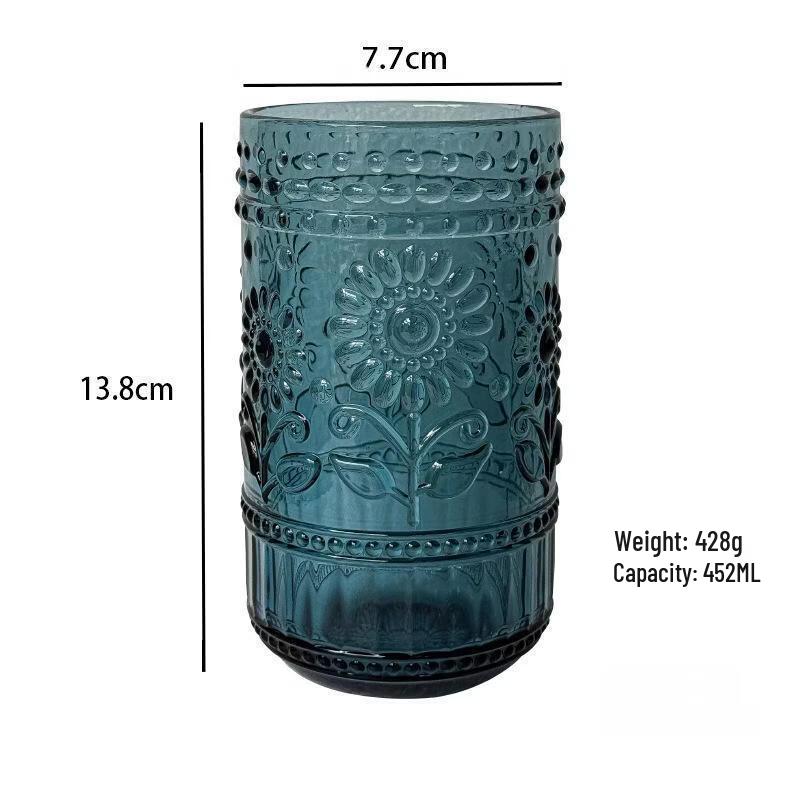 Changqi Thick Crystal Wine and Water Glass Set