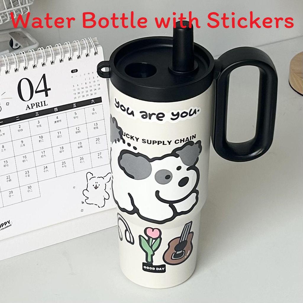 Summer Cooling Water Bottle With Handle 316 Stainless Steel Insulated Cup For Home Outdoor Car Use