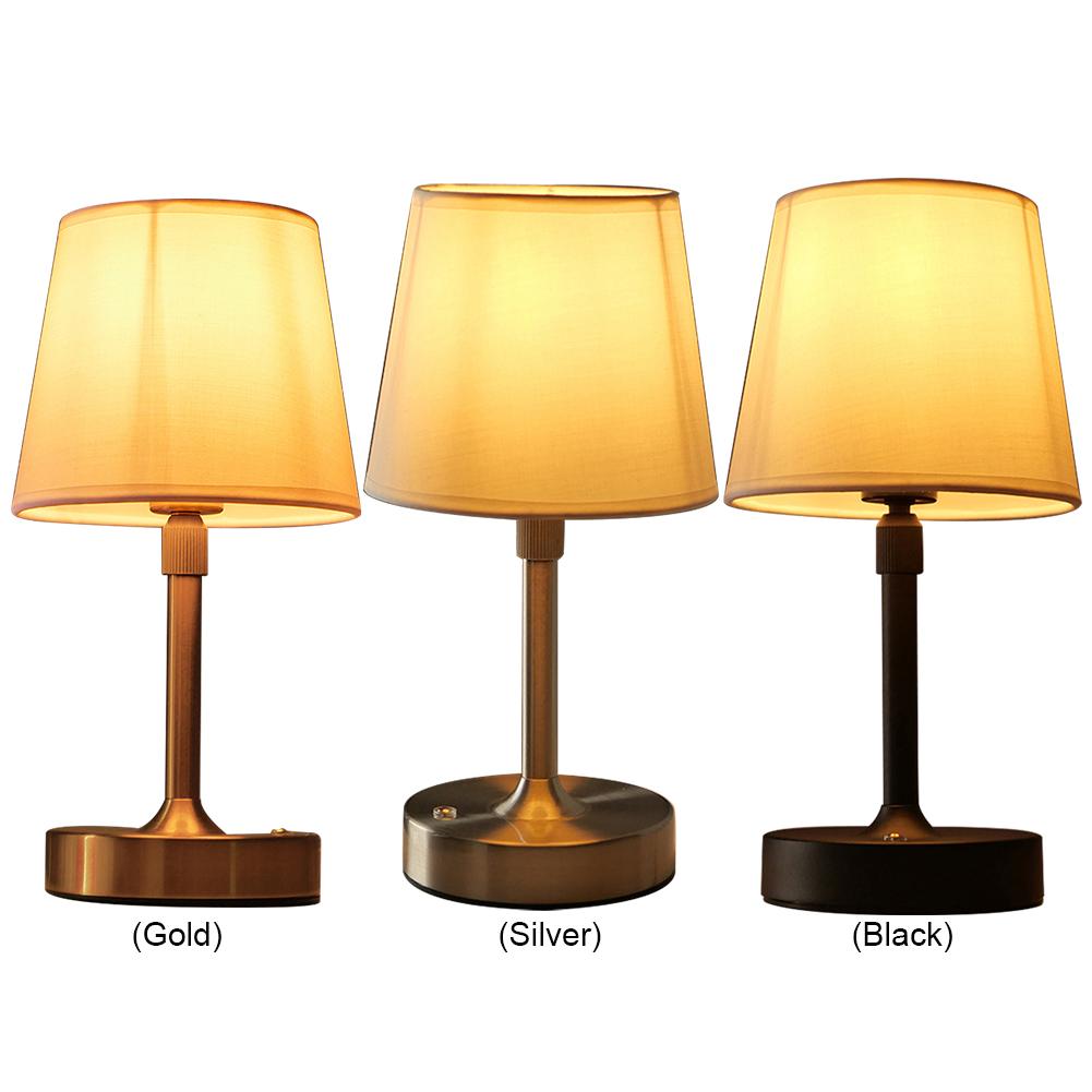 Kabellose LED Metall Tischlampe USB Wiederaufladbar 2200K Warmes Licht Falten Dekorative Atmosphärenlampe Tragbare Kabellose Tischlampe