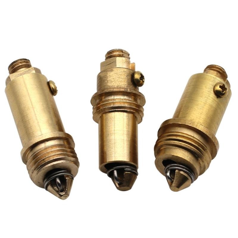 Sink Drain Stopper Plug Bolts Replacement Copper Push Spring Plug Bounce Valves Bolts for Bathroom Sink Bathtub Basins