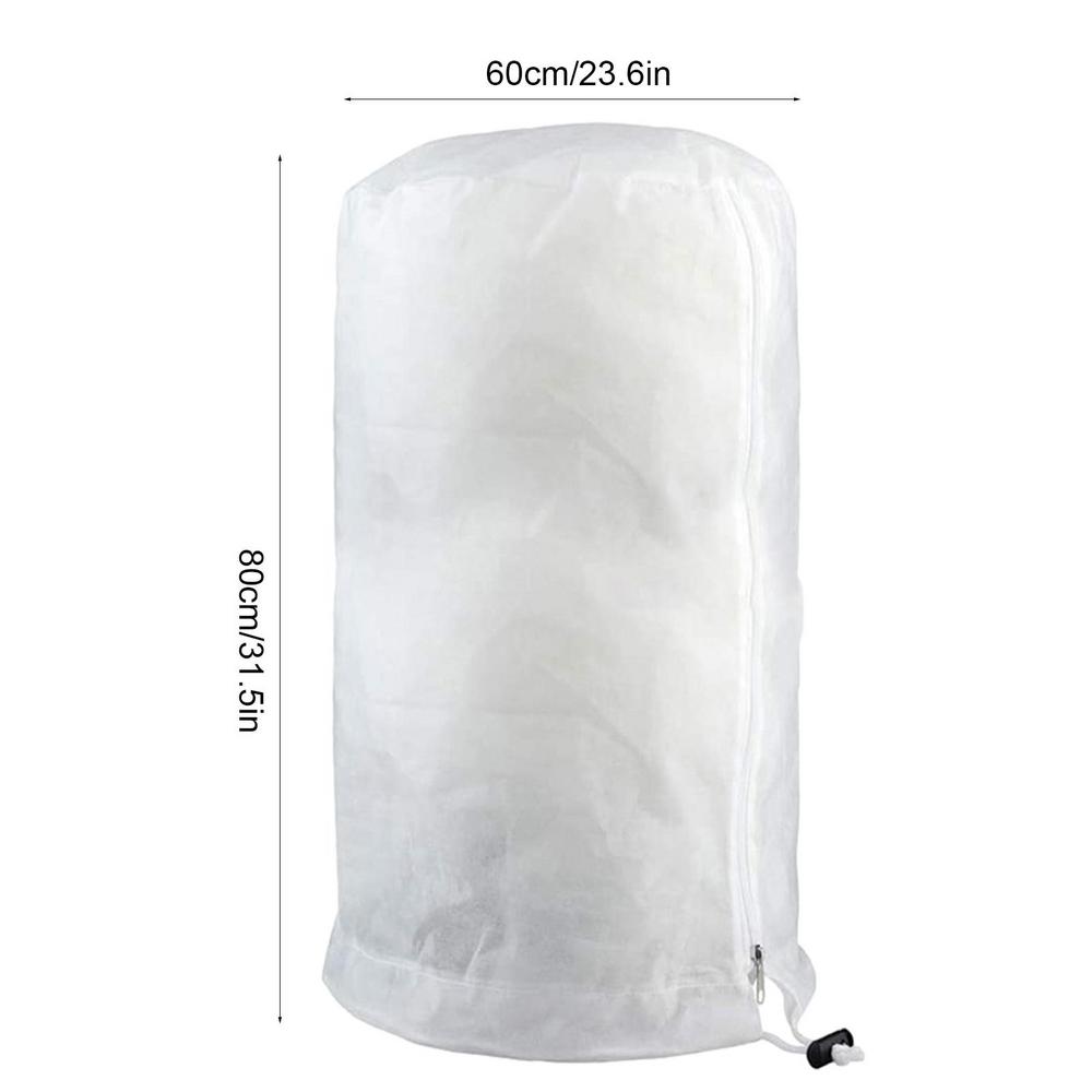 

Чехол для растений Зимний теплый чехол Мешок для защиты деревьев, кустарников и растений Защита от заморозков для садовых растений Маленькое дерево от холода