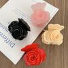 Cute Hairpin Flower Hair Clip Acetic Acid Small Shark Clip Fashion Rose Hair Claw  Female