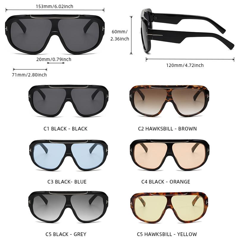 Big Aviator Sunglasses Women Men Fashion Oversized Stylish Summer Holiday Shades UV Protection