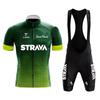 Mens Cycling Jersey Set Short Sleeve Quick Dry Performance Bike Riding Kit Team Edition