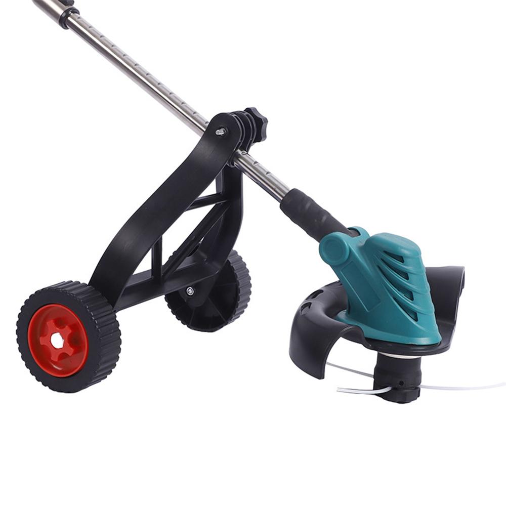 Household Grass Brush Cutter Wheel Manual Grass Trimmer Lawn Mower Wheels Weed Whacker Wheels Universal Garden Accessories