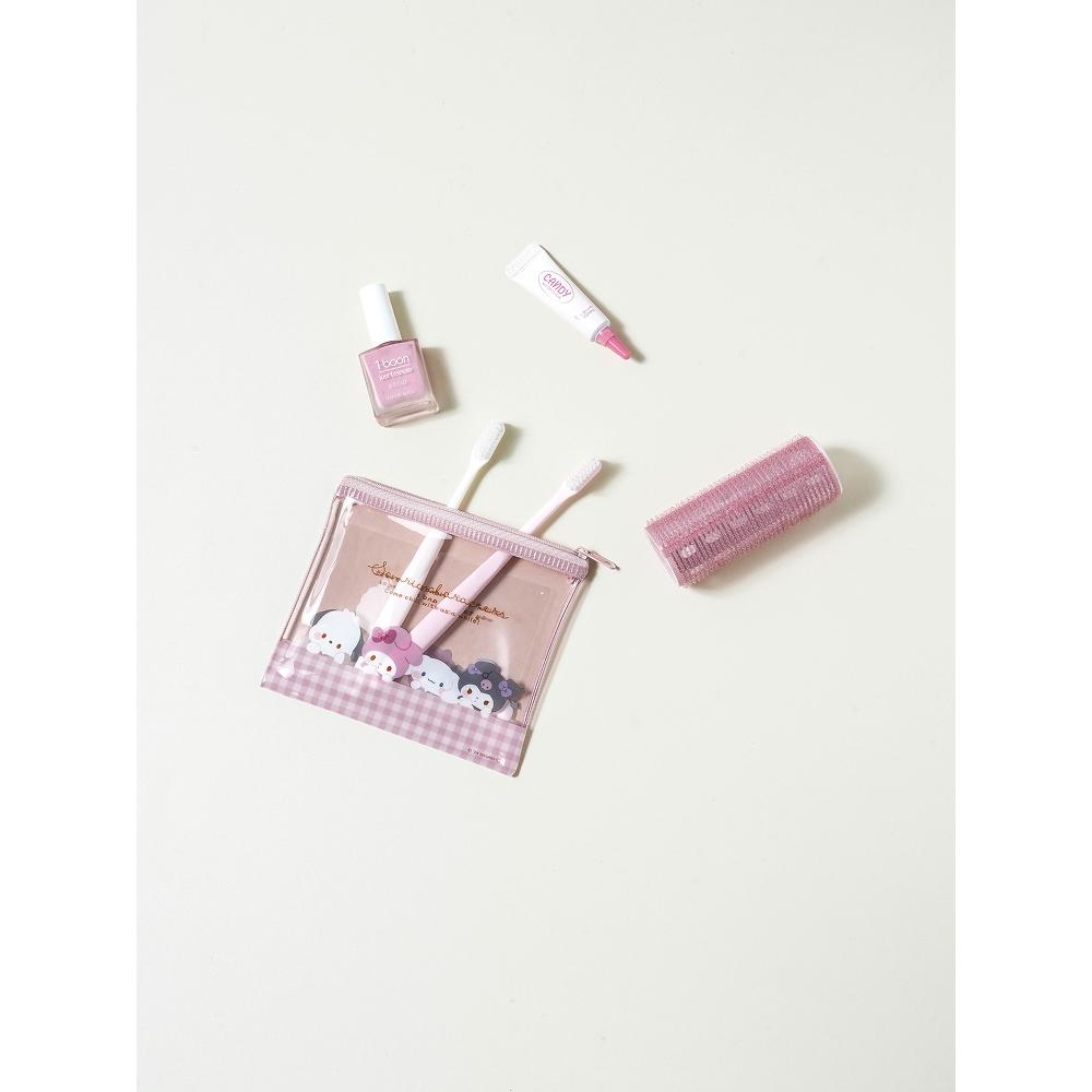 Daiso Sanrio Characters Mini ploché pouzdro Spánek