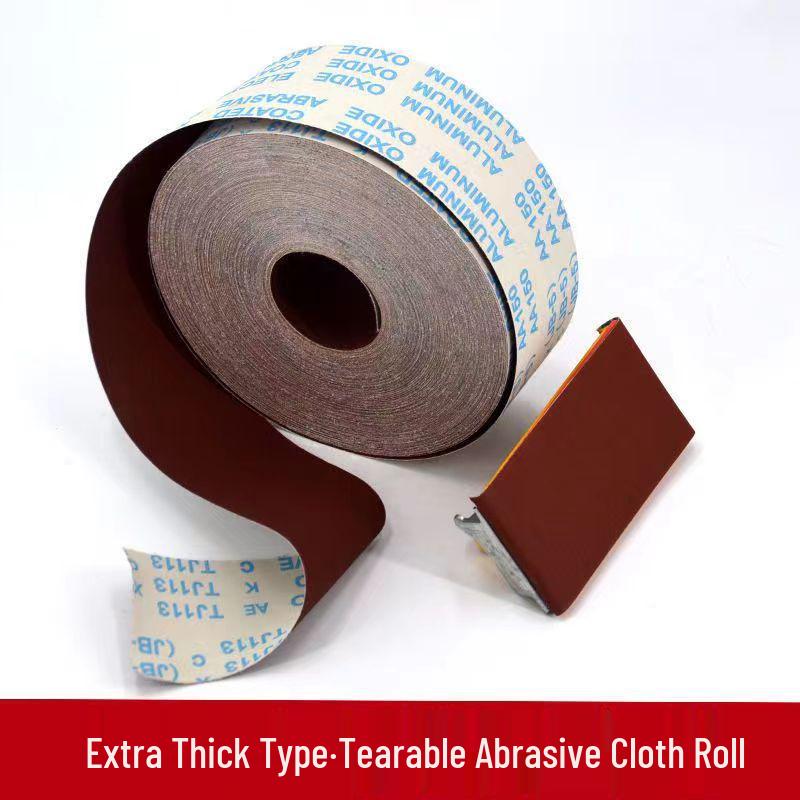 Thickened Emery Cloth Roll 60-3000 Grit for Woodworking, Metal Engraving, Grinding, and Polishing