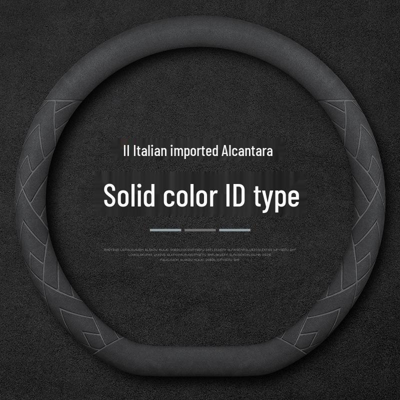 Ultra-Thin Suede Steering Wheel Cover for BYD Han, Song PLUS, Tang DMI, Yuan Pro, Dolphin